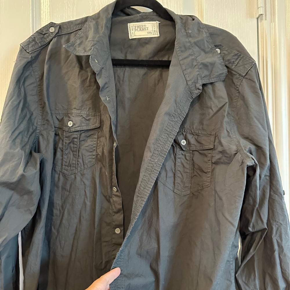 Used long sleeve casual shirt